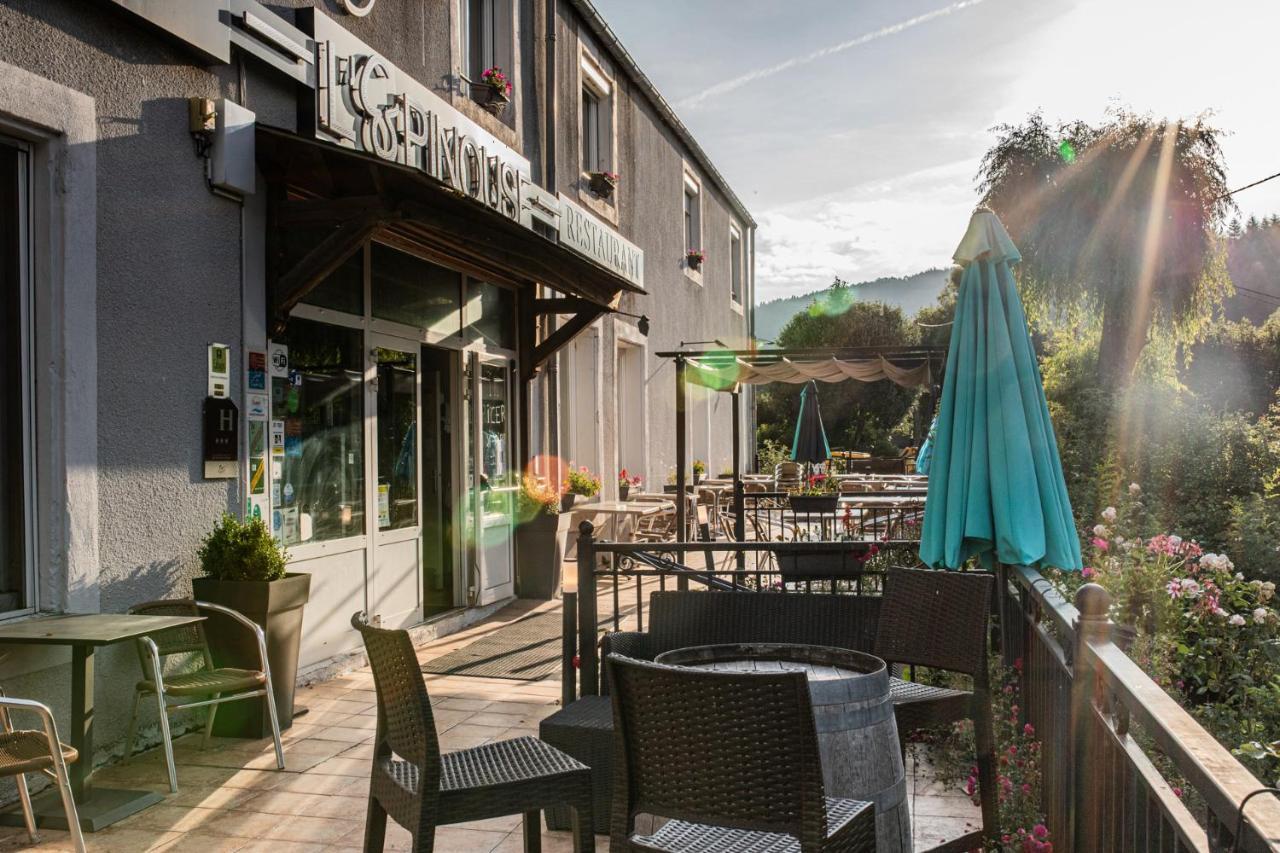 Auberge de l'Espinouse Fraisse-sur-Agout Exterior foto